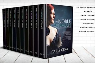 design 3d box set, ebook, 3d bundle, ecover, ebook box set for kindle