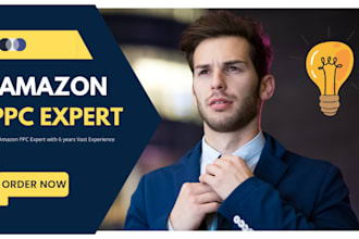 be your amazon PPC manager, amazon virtual assistant
