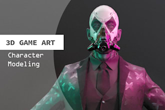 do 3d character model