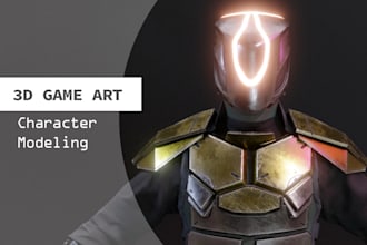 do 3d character model