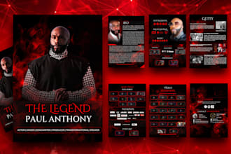 do artist epk, media kit, press kit, speaker kit, one sheet