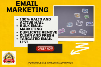 setup email marketing in mailchimp, campaign, automation
