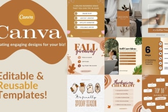 be your pro canva  designer, corporate flyer, presentations