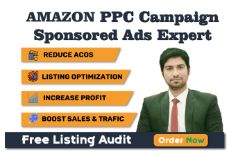 setup, manage and optimize amazon PPC campaign sponsored ads