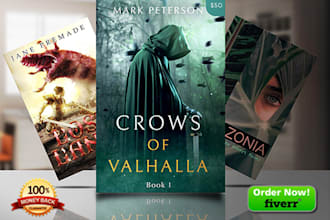 amazon kindle book, ebook, children or kdp cover design