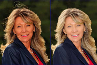 do high end skin retouching wedding photo editing