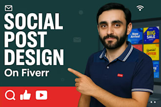 design creative posts for social media