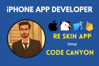 reskin iphone app of codecanyon in xcode