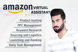 be your amazon virtual assistant expert fba listing ppc VA