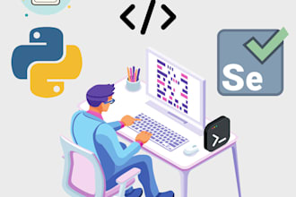 automate and scrape data using python