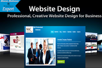 design easy to rank wordpress and wix website in 24 hours