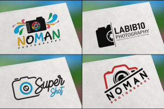 create photography logo watermark,monogram, signature