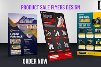 design professional flyer, poster or postcard for your business promotion