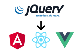 develop website in javascript, jquery, angular js, react js