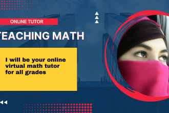 be your expert math tutor for grades 1 to 10