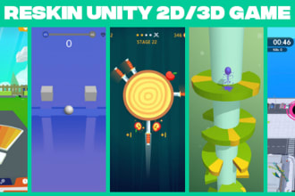reskin your 2d and 3d unity game