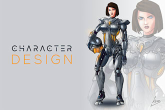 do character design concept art for your game