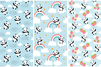 design seamless pattern,textile prints cartoon design