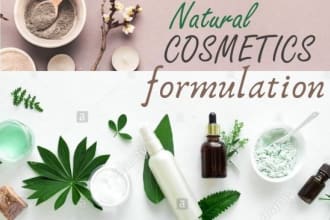 be formulate natural cosmetic products