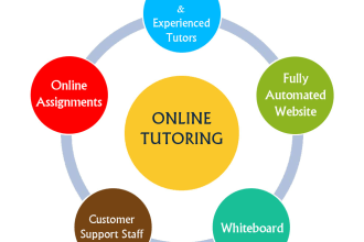 write worksheets and also doing online tutoring