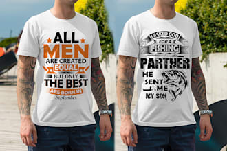 design typography custom tshirt design for you