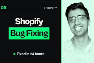 do shopify bug fixing