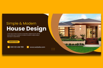 design a stunning website banner or header