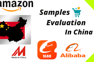 evaluate samples in china for amazon fba and fbm
