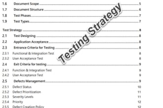 write a test plan or strategy for web or mobile application
