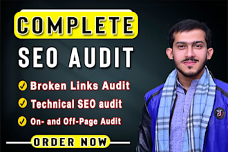 provide expert technical SEO audit report, competitor website analysis