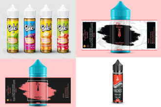 create an outstanding vape juice or e liquid label