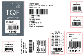 create any type of barcode sticker and shipping label design