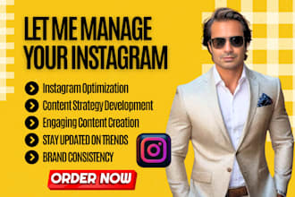 be your instagram marketing manager