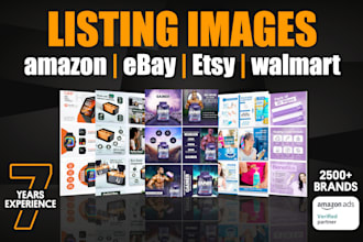 design premium listing images, amazon, etsy, ebay listing