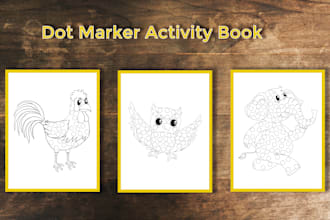 make dot marker activity book
