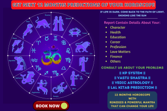 do 12 months horoscope predictions using vedic astrology