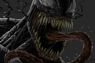 create monster or creature illustration for youu