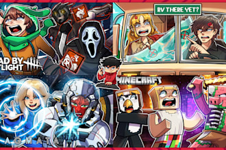 draw amazing cartoon youtube thumbnails