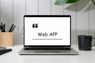 create web application using python and php