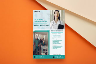design flyer for credit repair insurance real estate