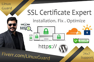 install a free SSL certificate and fix wordpress SSL errors