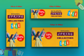 design professional social media banners and posts