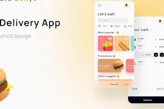transportation and delivery app in android and IOS