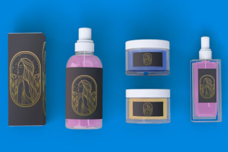 do 3d mock up photos using your label