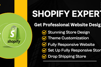 develop wocommerce store,shopify ecommerce store