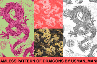 design seamless textile geometric abstract trendy patterns