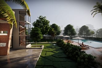 do 2d,3d renderings of your architectural, landscape designs
