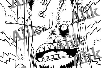 professionally draw your adult coloring book for KDP