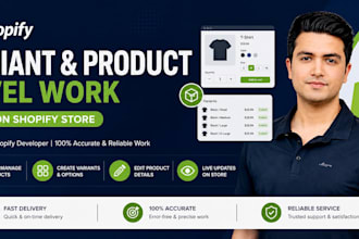 do variants and product level work on shopify