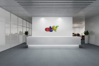 do outstanding office wall, website, and all type mockup